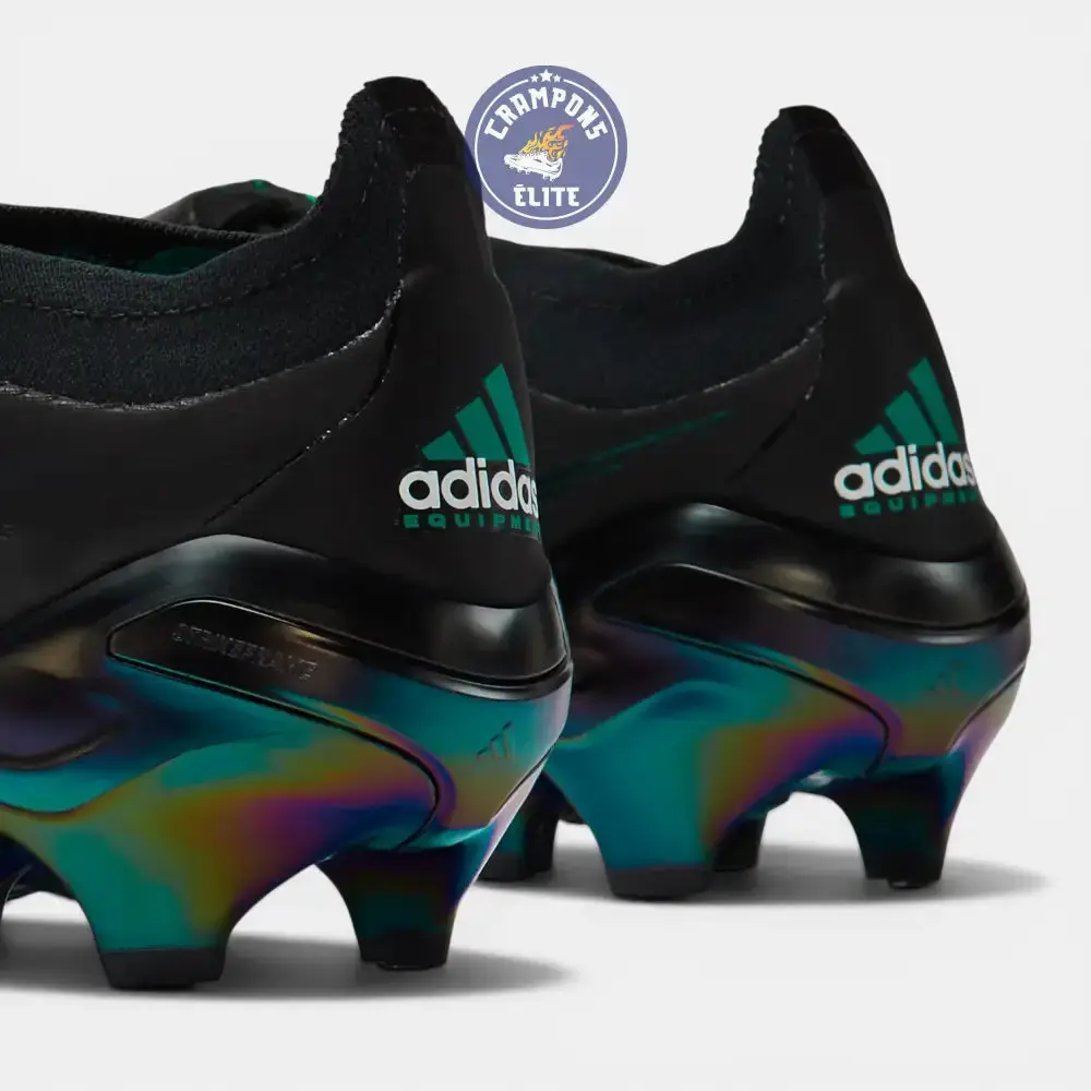 Adidas Predator Tongue FG - Noir/Vert Equipment - Image 6