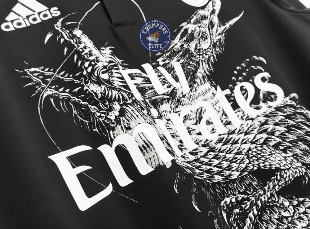 Real Madrid 2014/15 Third à manches longues - Image 5
