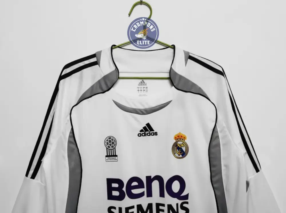 Real Madrid 2006/07 Domicile à manches longues - Image 2