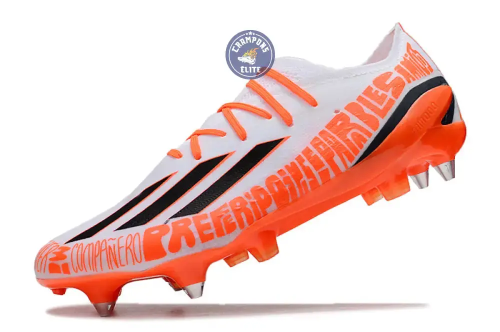 Speedportal Messi .1 SG Balon te Adoro - Blanc/Noir/Rouge - Image 4