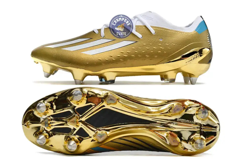 Speedportal Messi .1 SG Leyenda - Doré/Blanc/Bleu ÉDITION LIMITÉE
