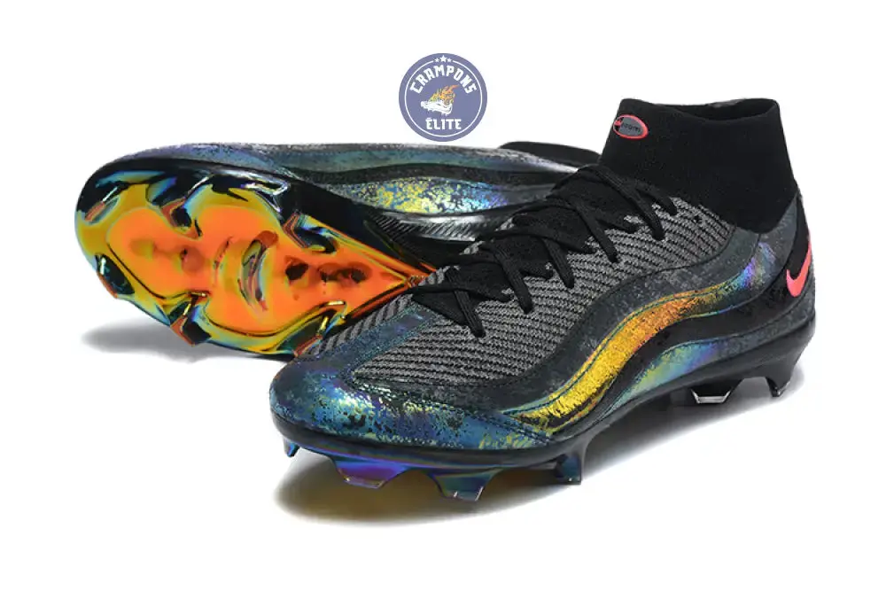 Superfly 10 Air Max 95 FG - Noir/Solar Red - Image 7