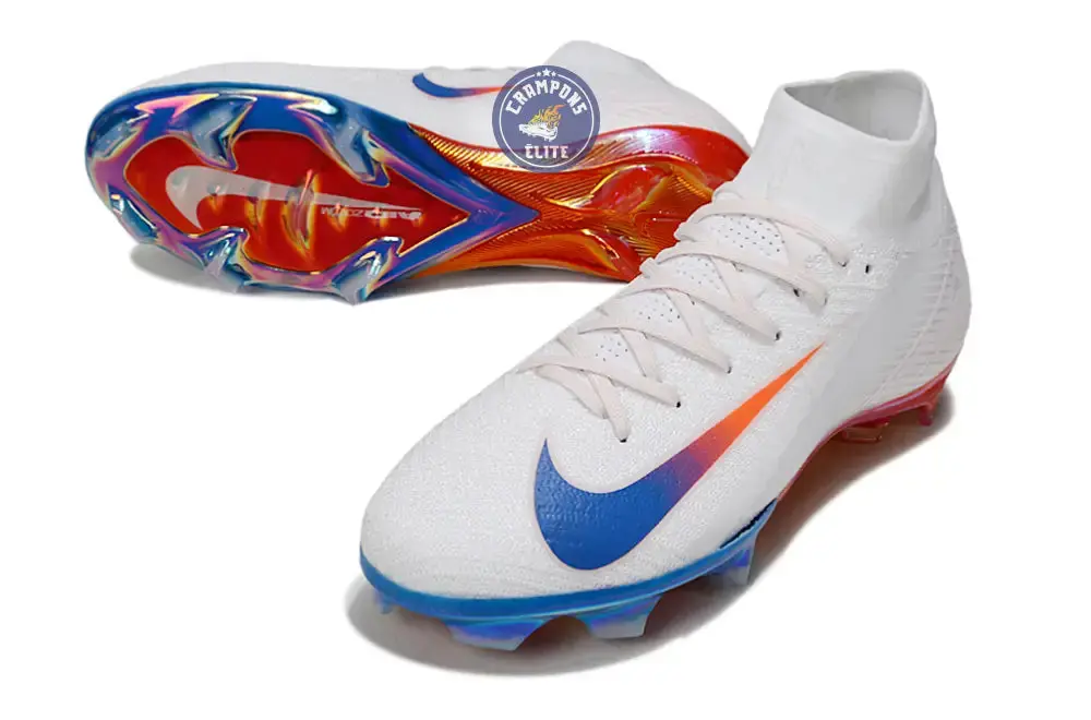 Superfly 10 Nike By You FG - Blanc/Bleu/Rouge - Image 2