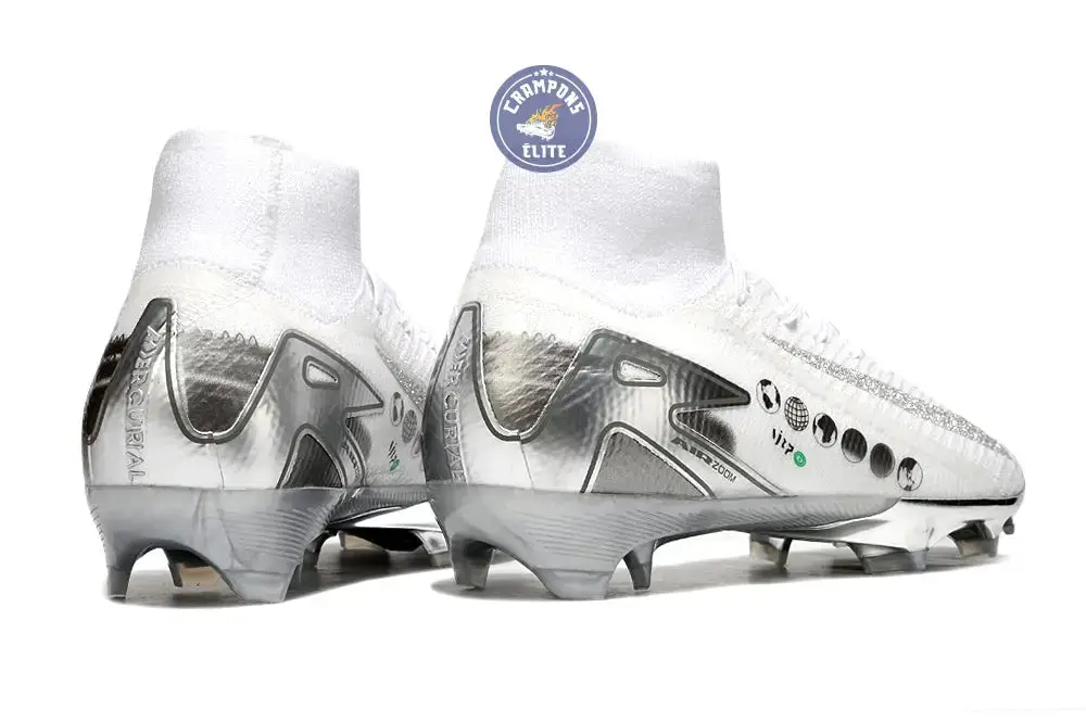 Superfly 10 Vinicius Trophie The Best FG - Blanc/Argent - Image 6