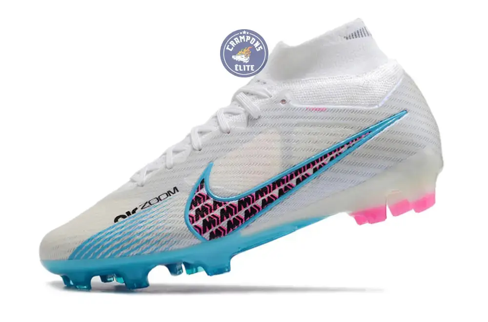 Superfly 9 Elite FG 'Blast Pack' Blanc/Bleu - Image 6