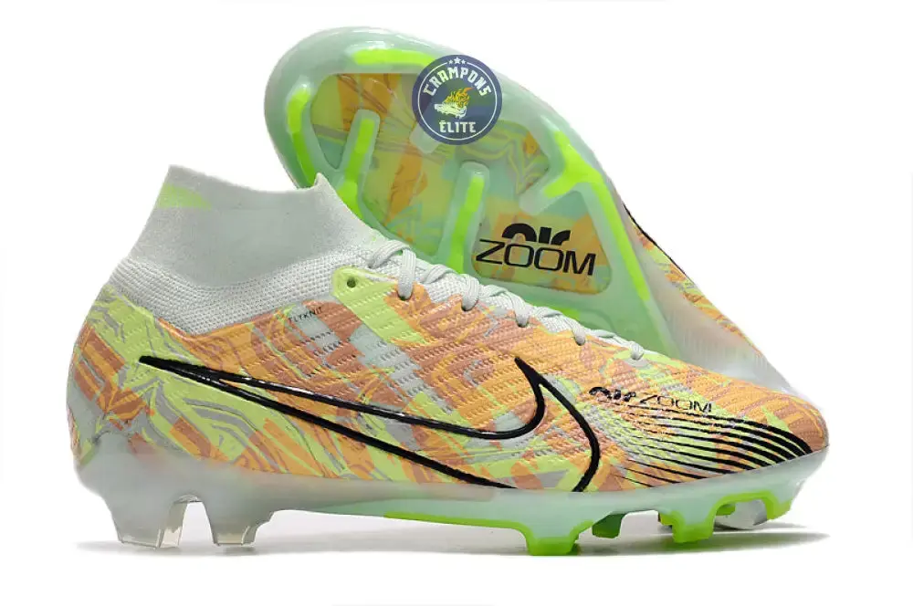 Superfly 9 Elite FG Bonded - Vert/Bleu/Orange