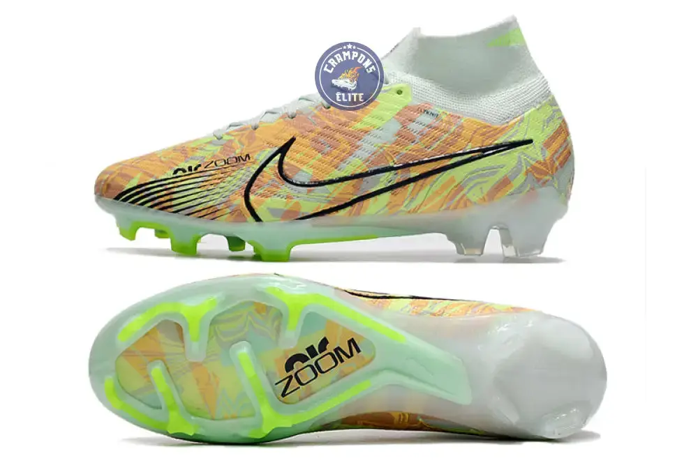 Superfly 9 Elite FG Bonded - Vert/Bleu/Orange - Image 3