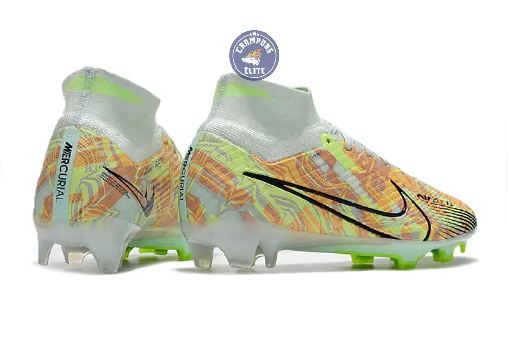 Superfly 9 Elite FG Bonded - Vert/Bleu/Orange - Image 4