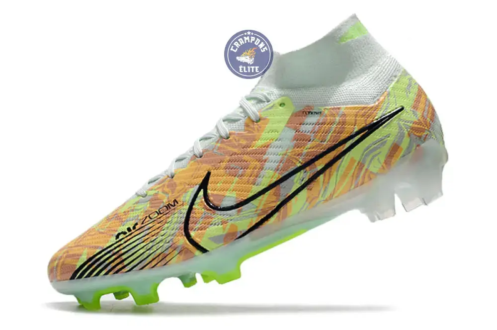 Superfly 9 Elite FG Bonded - Vert/Bleu/Orange - Image 6