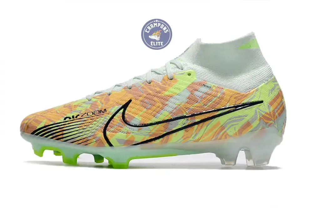Superfly 9 Elite FG Bonded - Vert/Bleu/Orange - Image 7