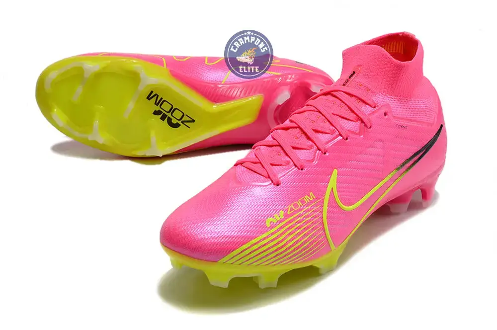 Superfly 9 Elite FG Luminous - Rose/Jaune Fluo - Image 2