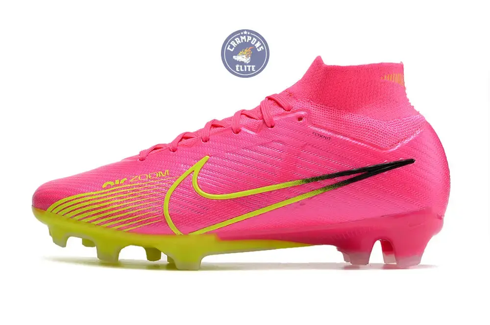 Superfly 9 Elite FG Luminous - Rose/Jaune Fluo - Image 6