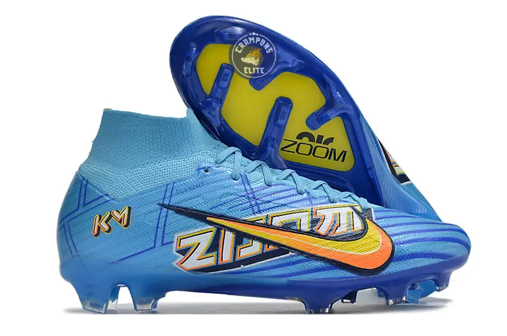 Superfly 9 Elite FG 'Motivation Pack' x Mbappe Bleu/Jaune