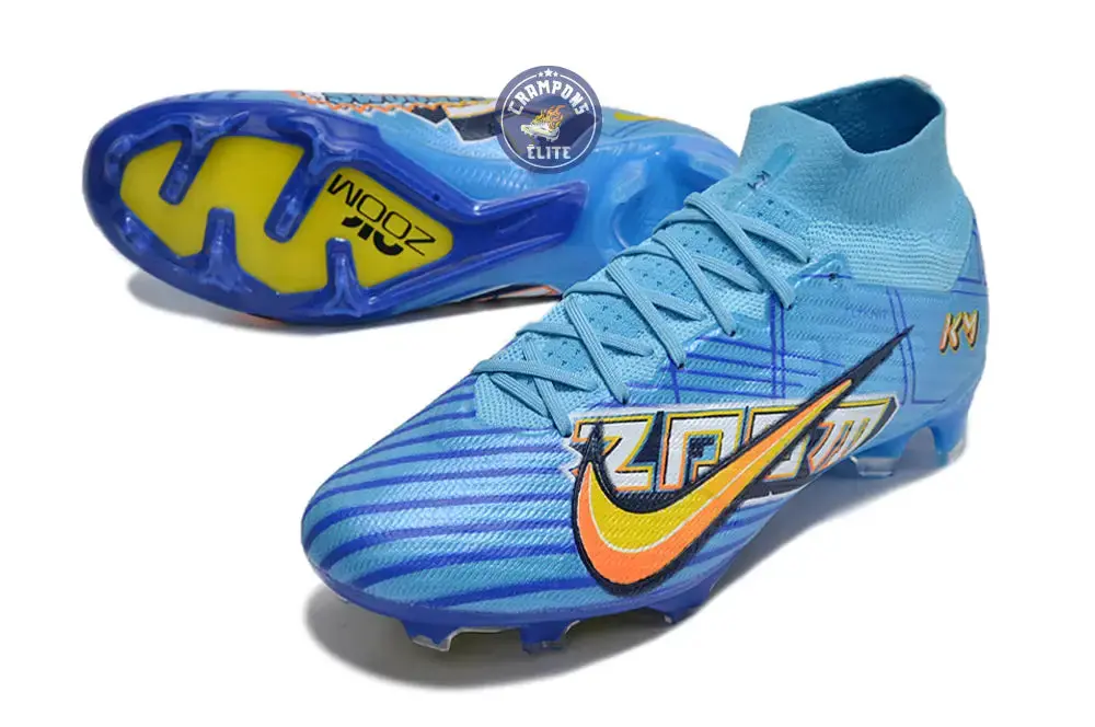 Superfly 9 Elite FG 'Motivation Pack' x Mbappe Bleu/Jaune - Image 2