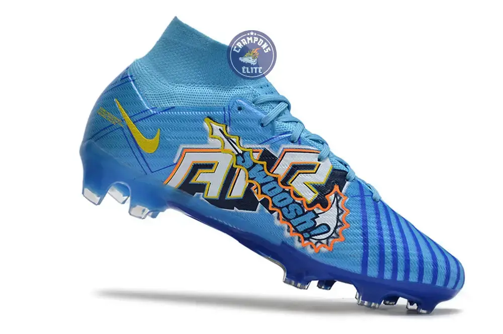 Superfly 9 Elite FG 'Motivation Pack' x Mbappe Bleu/Jaune - Image 4