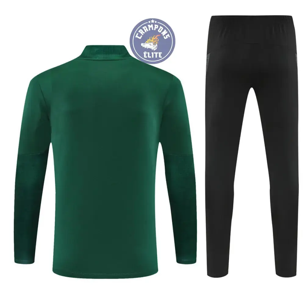 Survêtement d'entraînement demi-zip - AC Milan 2025/2026 - Vert/Noir/Rouge - Image 3