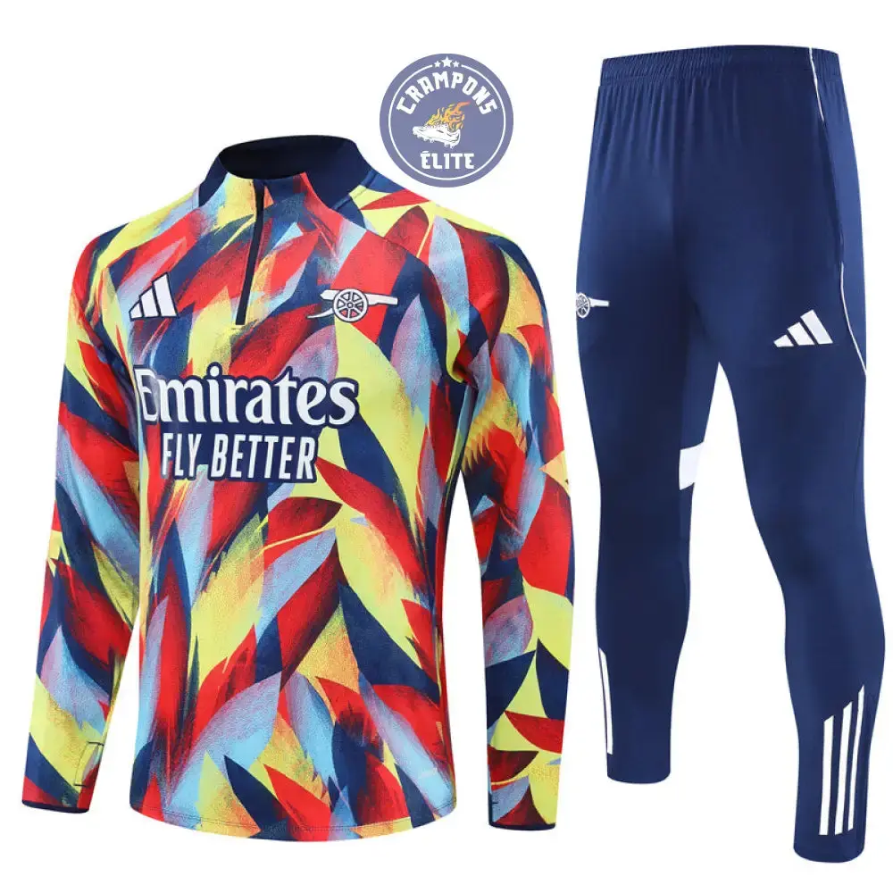 Survêtement d'entraînement demi-zip - Arsenal 2025/2026 - Bleu Marine/Multicolor - Image 2
