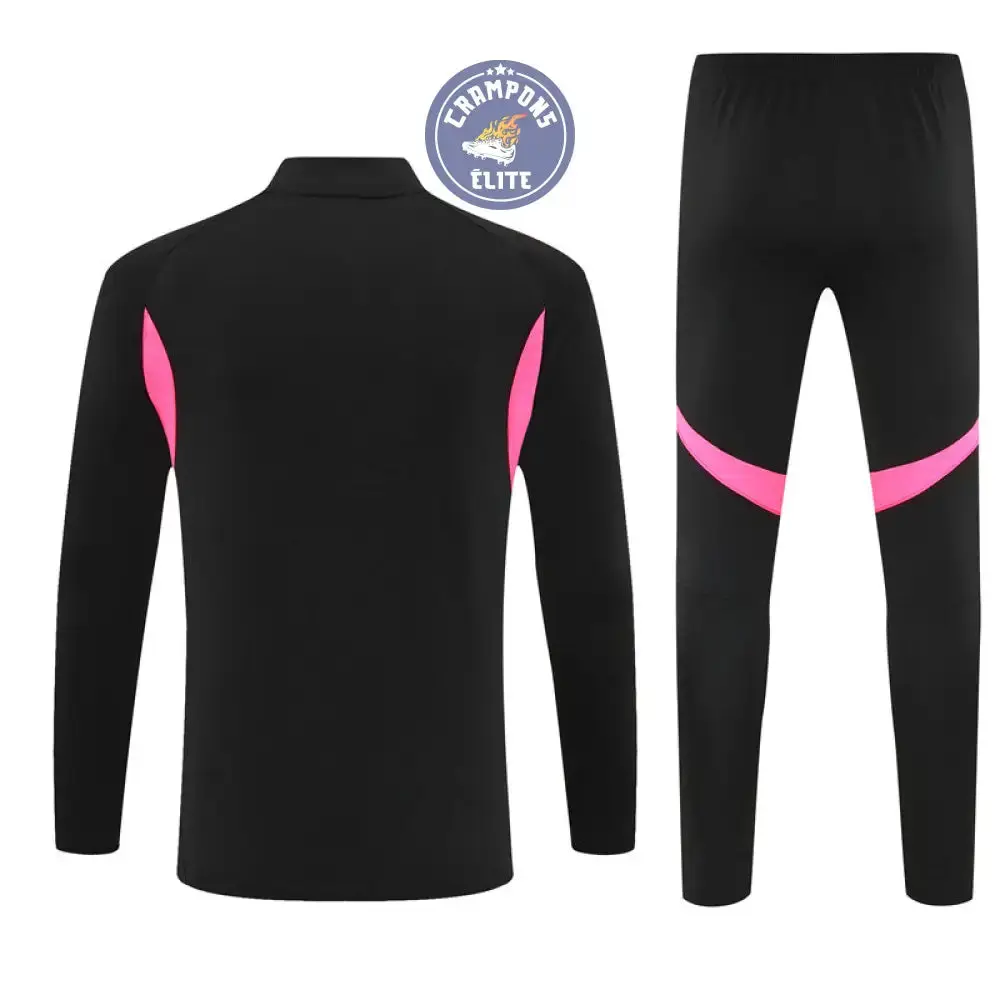 Survêtement d'entraînement demi-zip - Arsenal 2025/2026 - Noir/Rose - Image 3