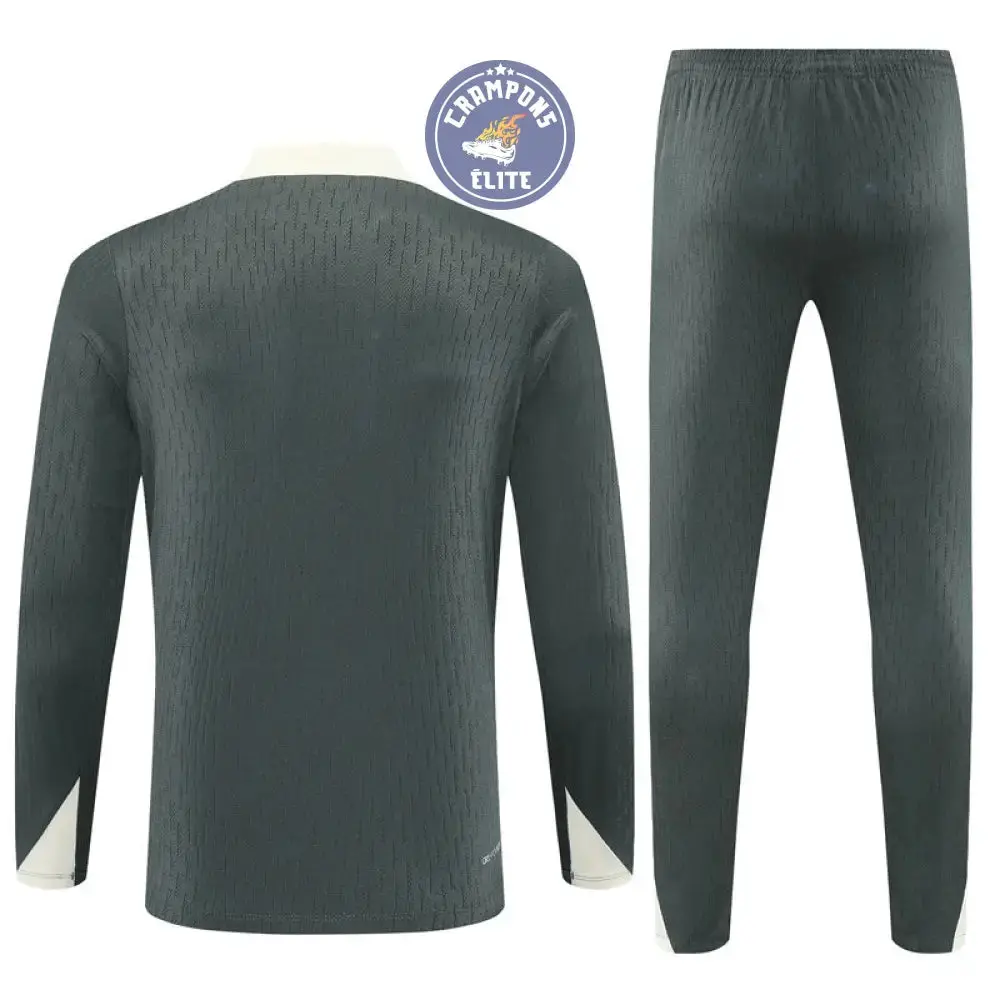 Survêtement d'entraînement demi-zip - Chelsea 2025/2026 - Kaki/Beige - Image 3