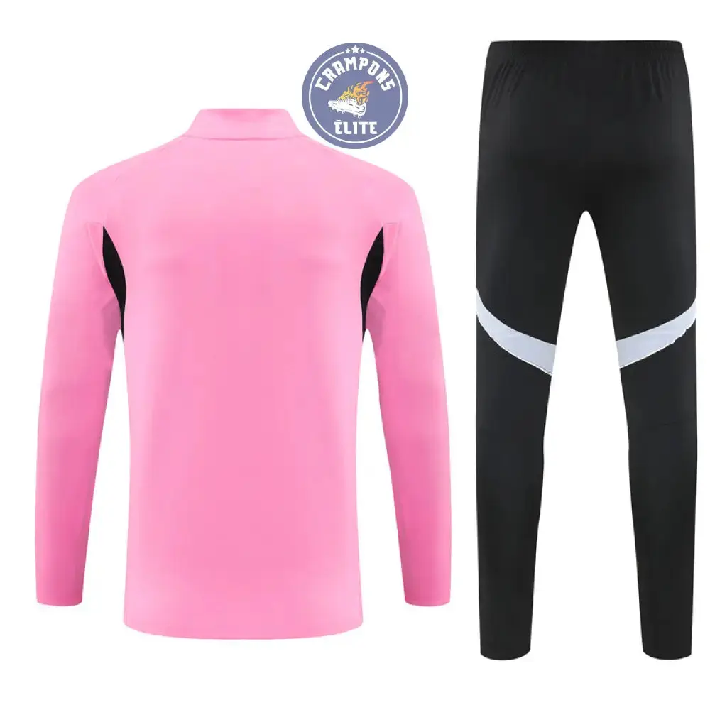 Survêtement d'entraînement demi-zip - Inter Miami 2025/2026 - Rose/Noir/Blanc - Image 3