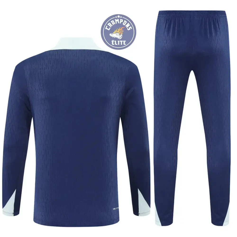 Survêtement d'entraînement demi-zip - Inter Milan 2025/2026 - Bleu Marine/Gris Bleuté - Image 3