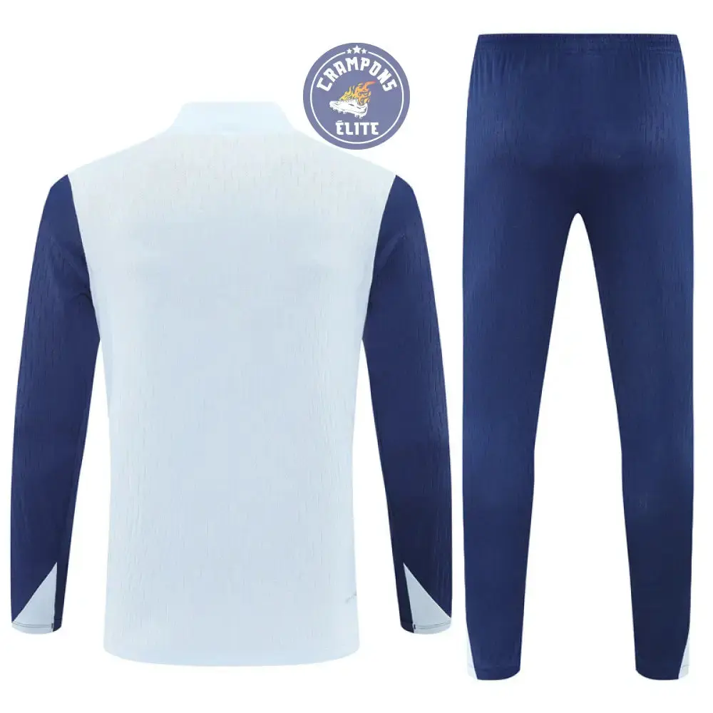 Survêtement d'entraînement demi-zip - Inter Milan 2025/2026 - Gris Bleuté/Bleu Marine - Image 3