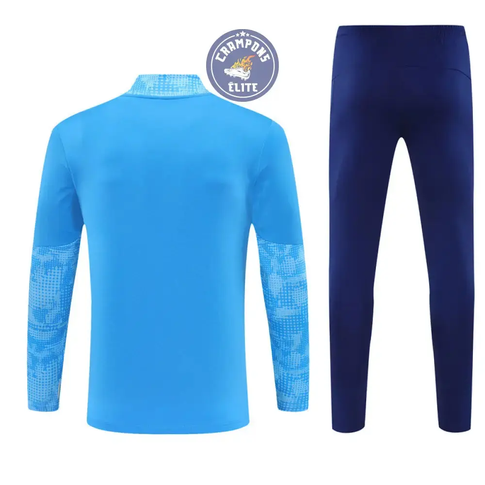 Survêtement d'entraînement demi-zip - Manchester City 2025/2026 - Bleu/Bleu Ciel - Image 3