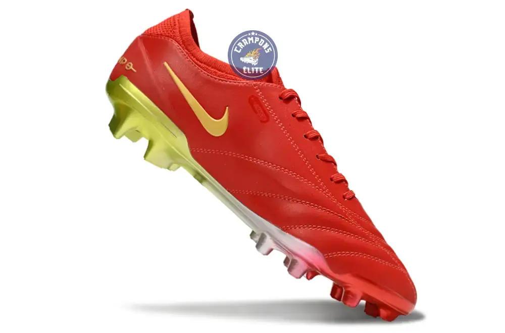 Tiempo 10 Luxe FG - Rouge/Jaune - Image 3