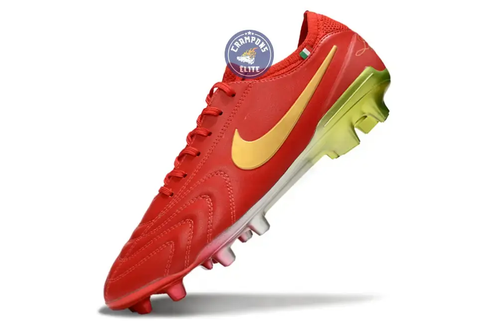 Tiempo 10 Luxe FG - Rouge/Jaune - Image 4