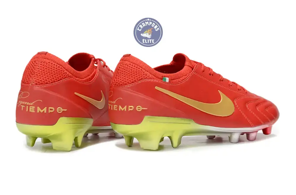 Tiempo 10 Luxe FG - Rouge/Jaune - Image 6