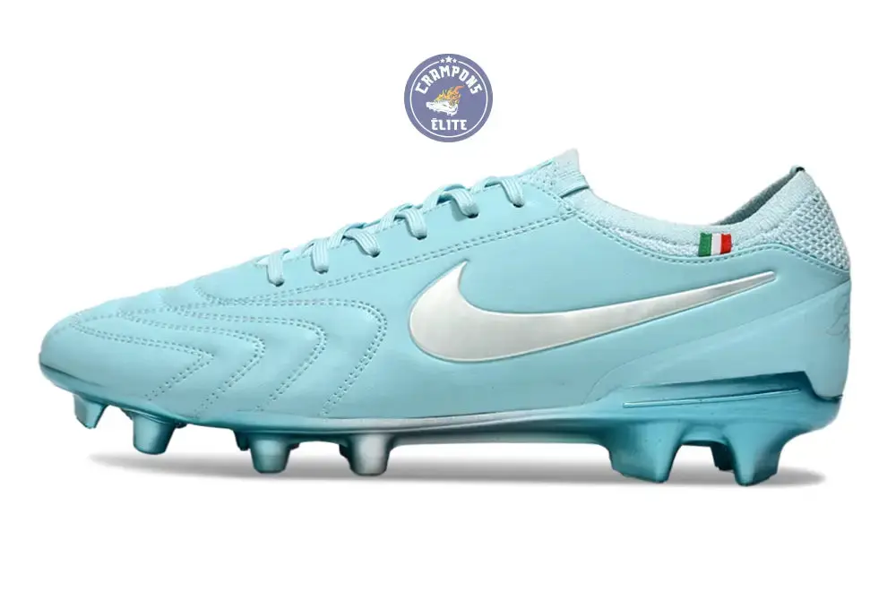 Tiempo 10 Luxe FG - Bleu Ciel/Blanc - Image 5