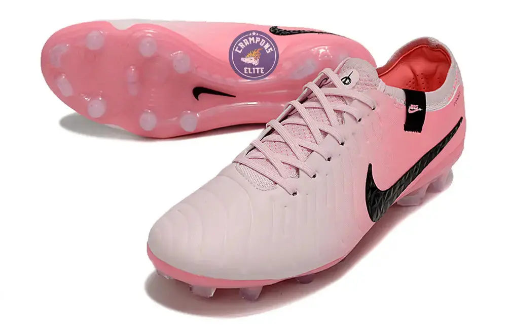 Tiempo Legend 10 Elite FG Mad Brilliance - Rose/Noir - Image 2