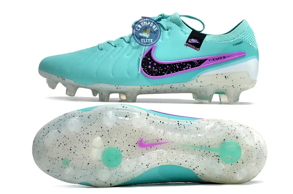 Tiempo Legend 10 Elite FG Peak Ready - Turquoise/Noir/Violet - Image 3