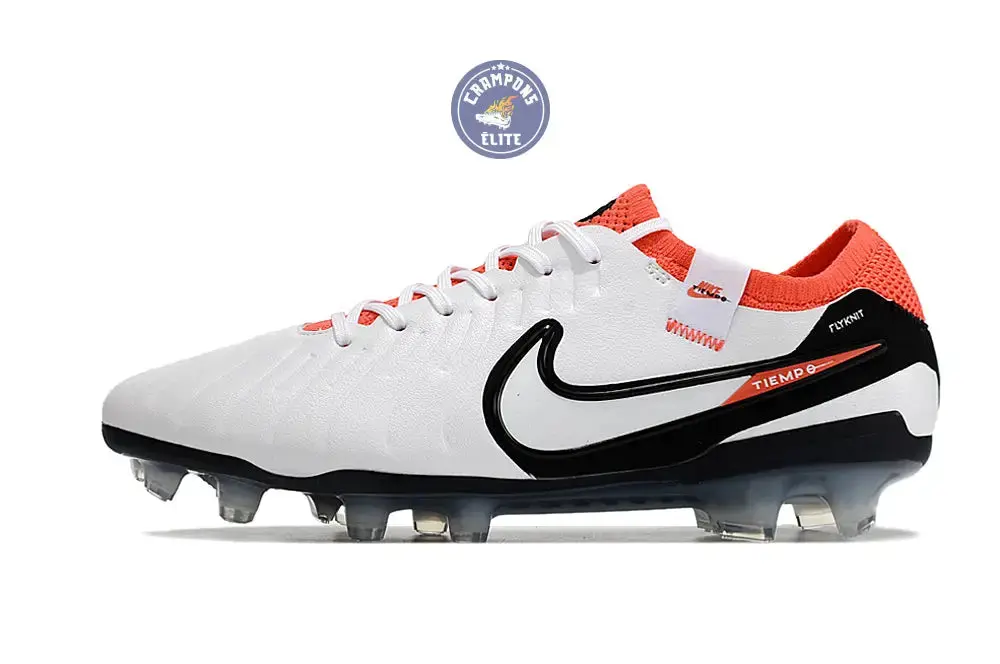Tiempo Legend 10 Elite FG Ready - Blanc/Noir/Rouge - Image 7