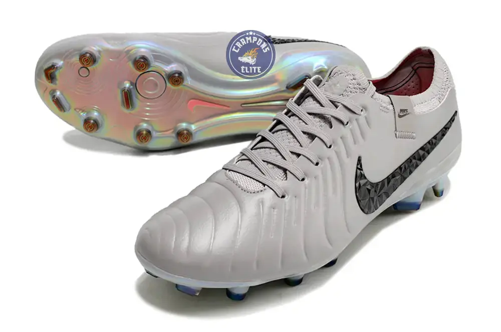 Tiempo Legend 10 Elite FG Rising Gem - Gris/Noir - Image 2