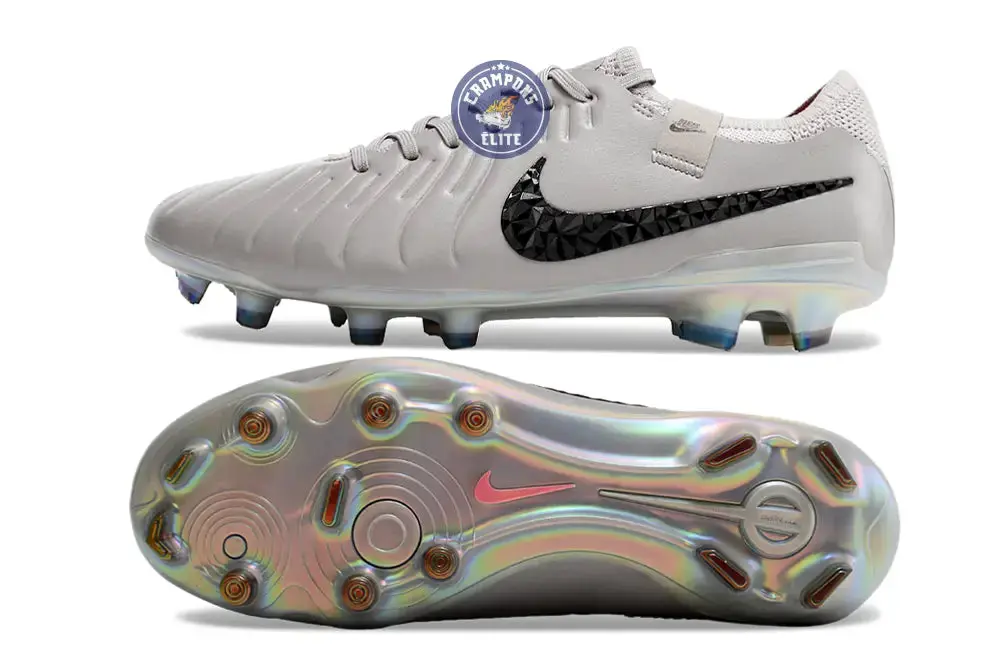 Tiempo Legend 10 Elite FG Rising Gem - Gris/Noir - Image 3