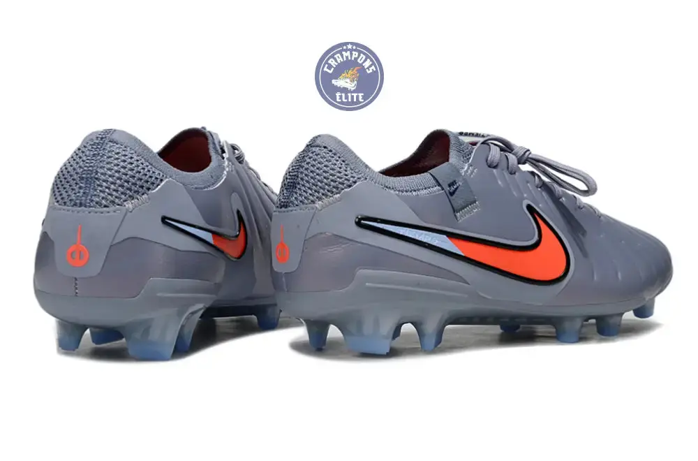 Tiempo Legend 10 Elite FG Scary Good - Gris/Orange/Noir - Image 7