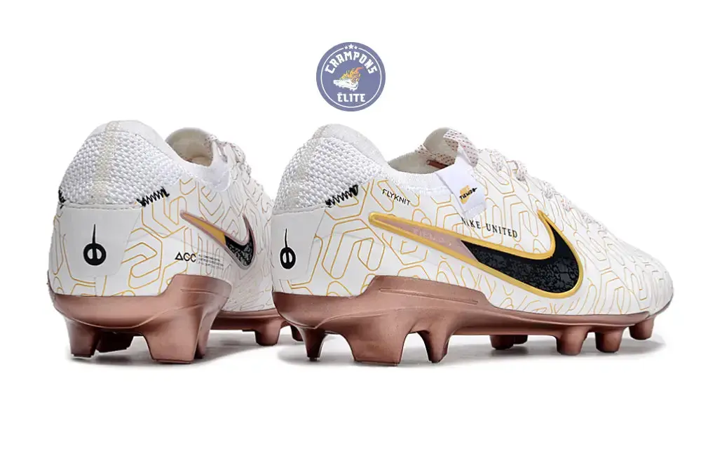 Tiempo Legend 10 Elite FG United Golden - Blanc/Noir/Doré - Image 4