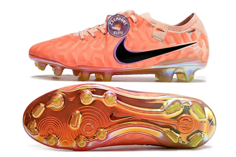 Tiempo Legend 10 Elite FG United - Orange/Noir - Image 2