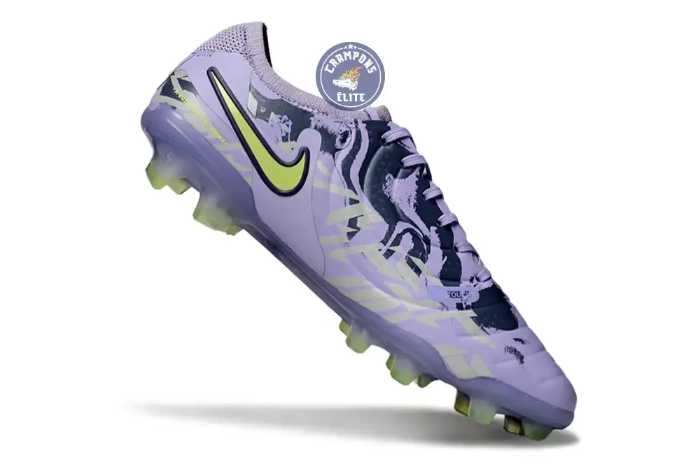 TIEMPO LEGEND 10 ELITE FG UNITED - PURPLE AGATE/VIOLET/JAUNE FLUO - Image 3
