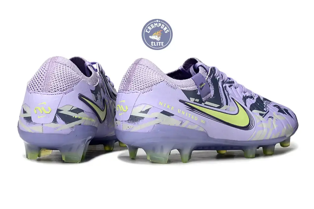 TIEMPO LEGEND 10 ELITE FG UNITED - PURPLE AGATE/VIOLET/JAUNE FLUO - Image 6