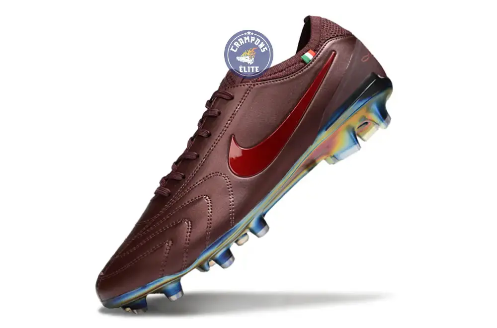 Tiempo Legend 10 Elite Luxe FG Montebelluna Leather Port Wine - Bordeaux/Rouge - Image 4