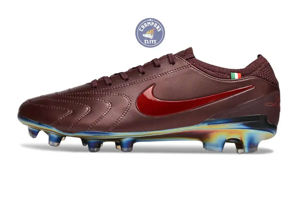 Tiempo Legend 10 Elite Luxe FG Montebelluna Leather Port Wine - Bordeaux/Rouge - Image 5