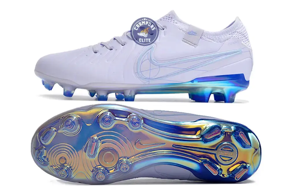Tiempo Legend 10 FG - Blanc/Bleu brillant - Image 2