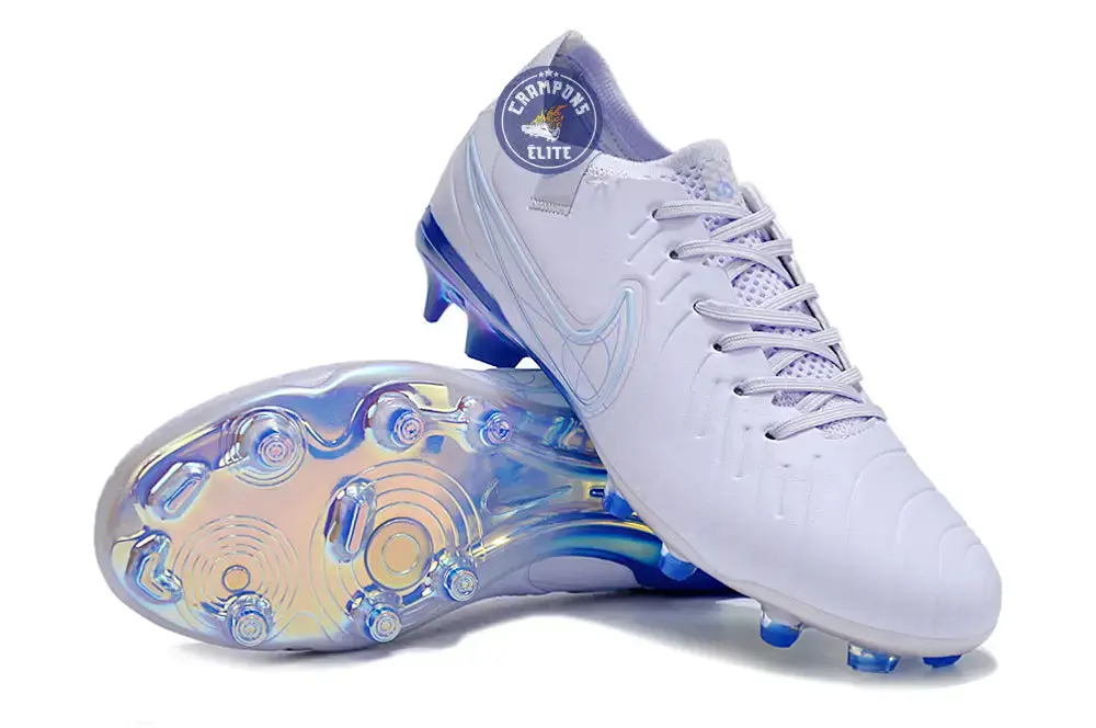 Tiempo Legend 10 FG - Blanc/Bleu brillant - Image 3
