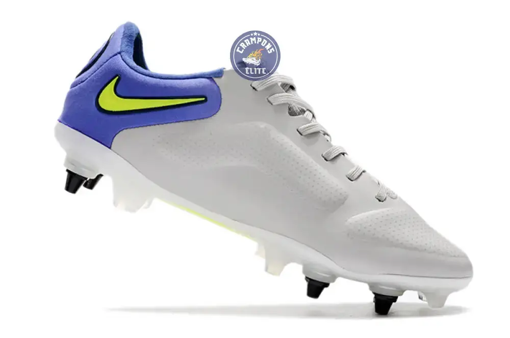 Tiempo Legend 9 Elite SG-PRO Recharge -Gris/Jaune Fluo/Bleu - Image 3