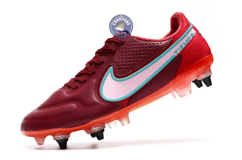 Tiempo Legend 9 Pro SG-PRO Blueprint - Bordeaux/Blanc/Rose - Image 4