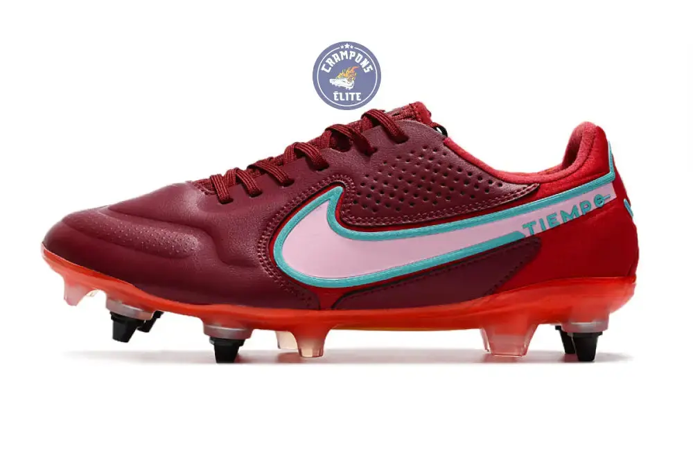 Tiempo Legend 9 Pro SG-PRO Blueprint - Bordeaux/Blanc/Rose - Image 5
