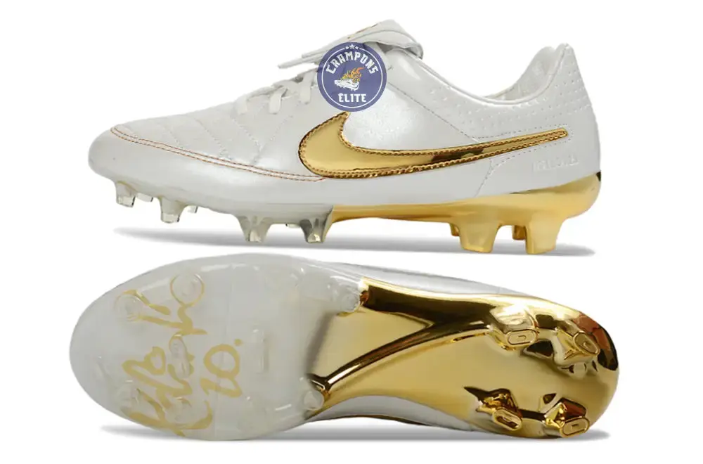 Tiempo Legend R10 Touch of Gold - Blanc/OR - Image 3