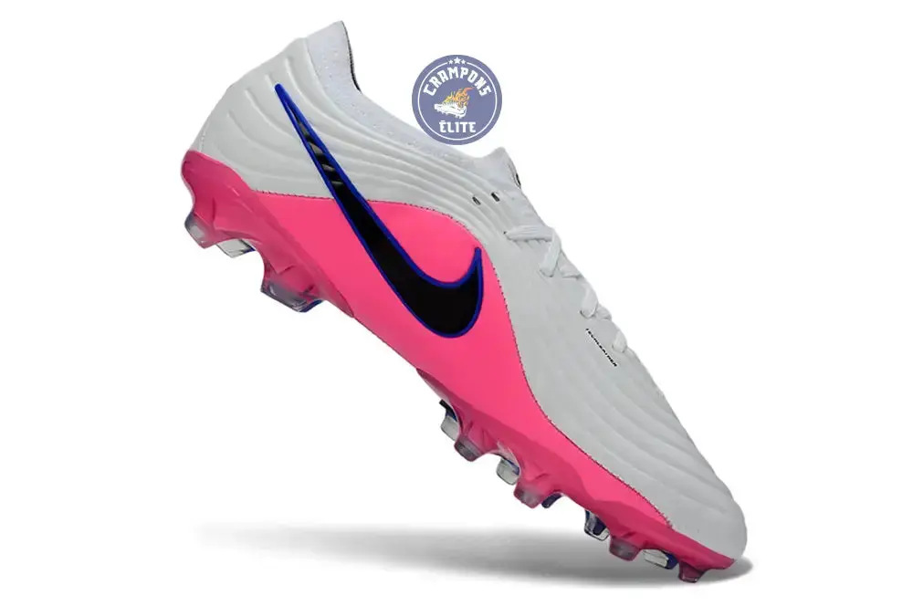 Nike Tiempo Maestro Elite FG Attack - Blanc/Noir/Bleu/Rose - Image 3